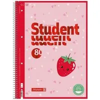 BRUNNEN Notizblock BRUNNEN College-Block A4 Lin.28 Fruity Love 80 Blatt