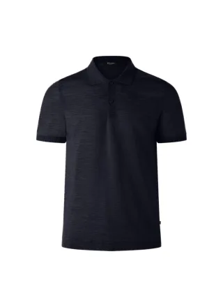 MAERZ Muenchen - Poloshirt, Knopf 1/2 Arm navy