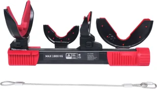 KS Tools Federspanner-Satz, 6-tlg, max. Belastung 1800kg - 500.8625