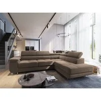 Masseno Ecksofa SELVA mit Schlaffunktion L-Form, Sofa mit Bettkasten