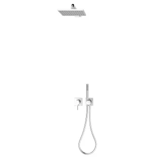 Keuco Brause-Set 4 IXMO Sets 59651 eckig, 59651010402