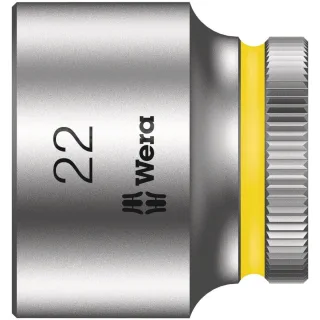 Wera 8790 HMB Zyklop-Steckschlüsseleinsatz mit 3/8"-Antrieb, metrisch Leuchtgelb - 05003567001