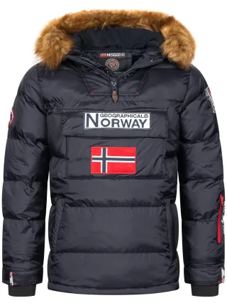 Geographical Norway Windbreaker Marineblau