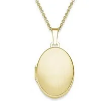 Amoonic Amulett Medaillon Oval zum Öffnen für Bilder Silber 925 Kette für Foto (inkl. Schmucketui), Anhänger aufklappbar befüllbar Foto Gold Rosegold vergoldet Geschenk
