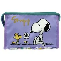 Snoopy Kulturbeutel Snoopy Necessaire Kulturtasche Kosmetiktasche mit Griff Reiseetui