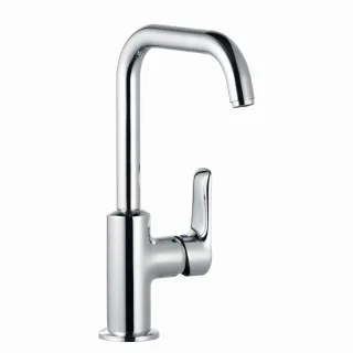 Kludi PURE & SOLID Waschtisch-EHM seitl. mit Metallablaufg. chrom, 340250575 340250575