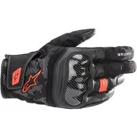 Alpinestars Motorradhandschuhe Alpinestars SMX Z Drystar Handschuhe schwarz / fluo-rot motorradhandschuhe für herren