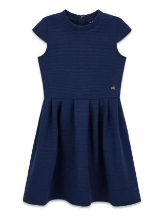 Guess Kids - BONDED KNIT SS DRESS SECRET BLUE - Gr. - 10