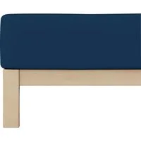 Schlafgut Spannbettlaken PURE Bio-Baumwolle mit Elasthan, 170 g/m², Bettlaken, Spannbetttuch, Jersey, Gummizug: rundum, (1 Stück), PREMIUM Laken für Matratzen bis 30cm Höhe, dehnbar blickdicht, straff