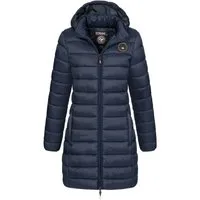Geographical Norway Steppmantel Winterjacke Damen Steppjacke Parka Lange Steppmantel Wintermantel