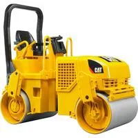 CAT Tandem-Vibrationswalze, Modellfahrzeug gelb/schwarz