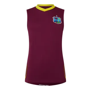 Castore - "West Indies T20" Top für Damen, Kricket, Ärmellos (Weinrot)