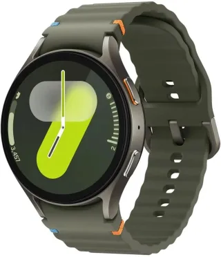 Samsung Galaxy Watch 7 [WiFi + LTE inkl. Kautschukarmband grün] 44mm Aluminiumgehäuse grün