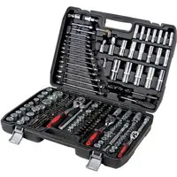 Walter Stahl Germany control Steckschlüssel Steckschlüsselsatz 108 tlg-599 tlg Ratschenkasten 1/4"+1/2"+3/8" (Packung, 216 St., 108/172/215/409/599-tlg), Mit Ratschen, Steckschlüssel und Bitsatz,Steckdosen,Werkzeugkoffer
