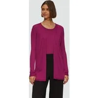 s.Oliver Cardigan Strickjacke Feinstrick-Cardigan aus reiner Viskose
