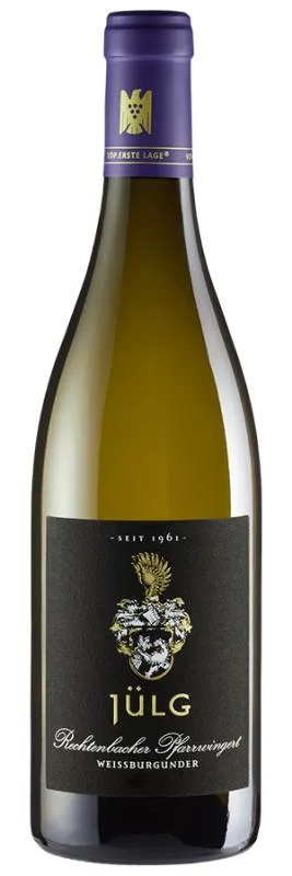 Rechtenbacher Pfarrwingert Weißburgunder Erste Lage trocken (Bio) - 2024 - Weingut Jülg - Deutscher Weißwein