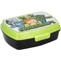 Stor Lunchbox Minecraft Brotbox Brotdose Frühstücksdose Lunchbox Brotbüchse, Kunststoff