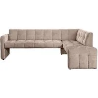 exxpo - sofa fashion Essbank Barista, bequem und elegant, hohe Bodenfreiheit, Eckbank Barista bequem und elegant, hochwertige Detailverarbeitung