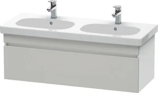 Duravit DuraStyle Waschtischunterbau wandhängend Betongrau & Weiß Matt 1150x453x398 mm - DS638600718 DS638600718