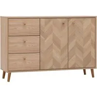Schildmeyer Kommode Visby, Sideboard, Made in Germany, B: 109 cm (1 St), Solide Verarbeitung - Dieses Produkt ist in Deutschland gefertigt