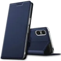 CoolGadget Handyhülle Magnet Case Handy Tasche für Sony Xperia 10 VI 6,1 Zoll, Hülle Klapphülle Slim Flip Cover für Xperia 10 VI 2024 Schutzhülle