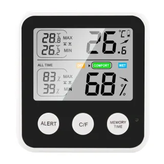 High-Precision Lcd Electronic Digital Display Indoor Temperature And Humidity MeterMulti-Functional Household