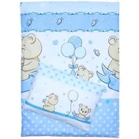 Primawela Babybettwäsche Kinderwagenset Baby Bettwäsche für Kinderwagen Bezüge Decke Kissen, 4 teilig