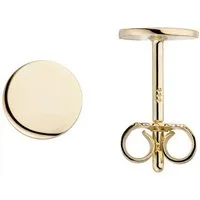 JOBO Paar Ohrstecker Plättchen, 333 Gold
