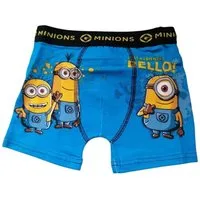 EplusM Boxershorts Coole Retro-Shorts für Jungen, Minions, mit Schriftzug "Just a frien