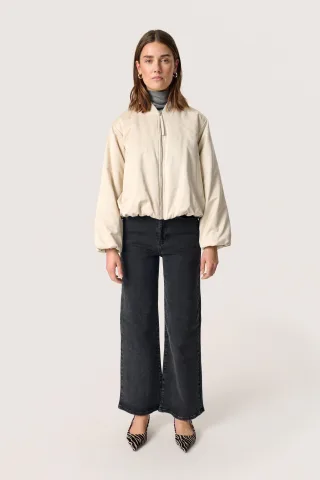 Jacke Baggy fit Oatmeal cream