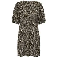 ONLY Minikleid ZORA (1-tlg) Drapiert/gerafft