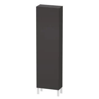 Duravit L-Cube Hochschrank Graphit Supermatt 500x243x1760 mm - LC1171L8080 LC1171L8080