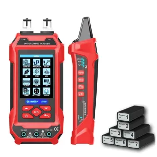 AV TOOLTOP ET636/ET638 Cable Tester and Multimeter 3.2-Inch Color Screen DCV ACV DCA ACA Resistance Capacitance Frequenc