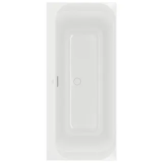 Villeroy und Boch Loop & friends Eck-Badewanne Duo UBA170LSF2V-01 170x75cm, eckige Innenform, weiß