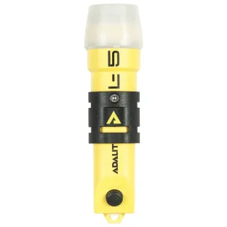 Adaro Helmlampe L-5 Plus , Abmessung  L x B x H:150 x 38 x 44mm
