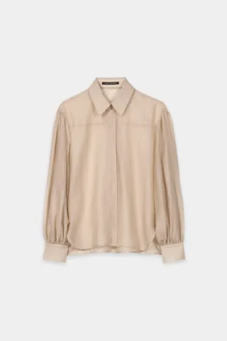 Luisa Cerano - Blusen / Hemden Weiblich soft camel - Gr. - 36