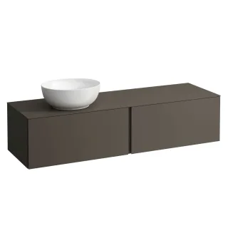LAUFEN Waschtischunterschrank und Waschtischplatte ALESSI 500x1600x370 H4303520974291