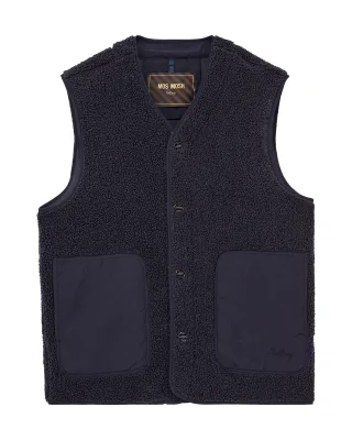 mos mosh gallery - MMGHarry Waistcoat salute navy - Gr. - M