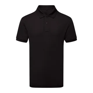 Asquith & Fox - "Glacier Tech" Poloshirt für Herren (Schwarz)
