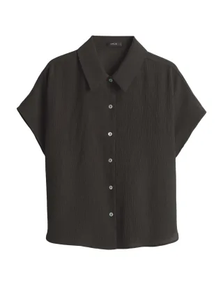 Opus - Bluse - Fasinga braun - Gr. - 38