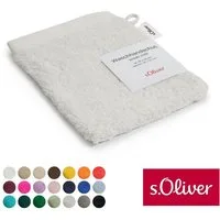s.Oliver Waschhandschuh s.Oliver, Premium Qualität, 600 gr/m², auch als Sets erhältlich, Walkfrottier (1-St), große Farbauswahl, auch als Duschtuch, Handtuch, Gästetuch