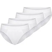 Schiesser Slip 4er Pack Cotton Essentials Authentic (Spar-Set, 4-St) Rio Slip / Unterhose - Baumwolle - ohne Eingriff - Blickdicht