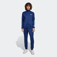 adidas Sportswear Trainingsanzug 3-STREIFEN FRENCH TERRY (2-tlg), zweiteiliges Set, aus French-Terry-Material, mit Rippdetails