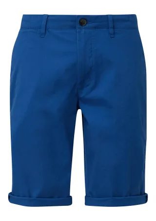 s.Oliver Red Label - Slim Fit: Bermuda aus Baumwollstretch blau - Gr. - 29