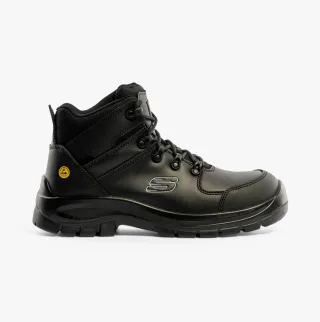 Skechers Work 200187EC/BLK TROPHUS - KILRAM Herren Sicherheitsschuhe Schwarz