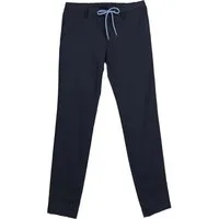 Alberto Stoffhose blau,Casual,Baumwolle,Unifarben,Slim Fit,Mittel
