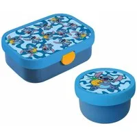 Mepal Lunchbox Campus Obst- und Bentobox Stitch 300 & 750 ml, Kunststoff, (2-tlg)