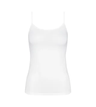 Triumph - Sense Of Cotton Spaghetti Top weiss - Gr. - 38