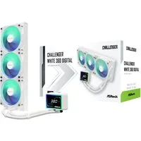 Asrock CPU Kühler ASRock Challenger White 360 Digital, Wasserkühlung