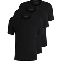 BOSS T-Shirt Rundhals BOSS ONE (Packung, 3-tlg., 3er-Pack) mit dezentem BOSS Logo-Print